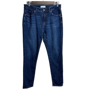 Loft Denim Jeans Women's 6 The Curvy Skinny Dark Wash
